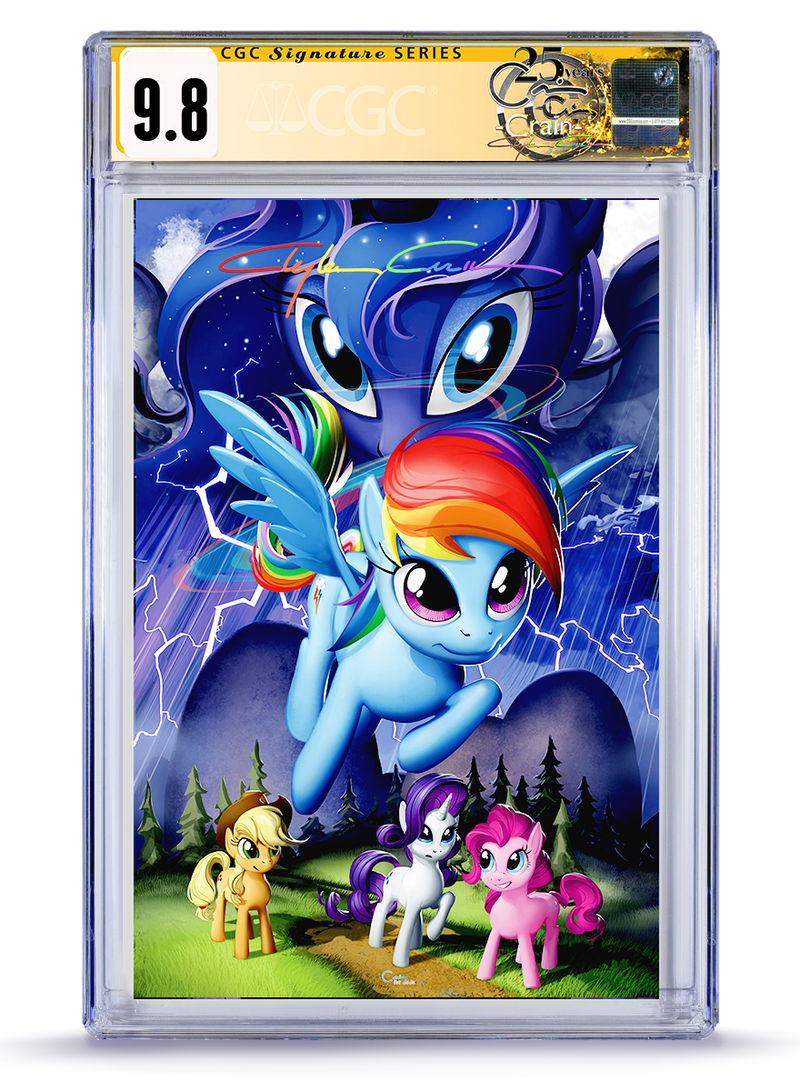 9.8 CGC  My Little Pony: Classics Reimagined Unicorn of Odd No 4