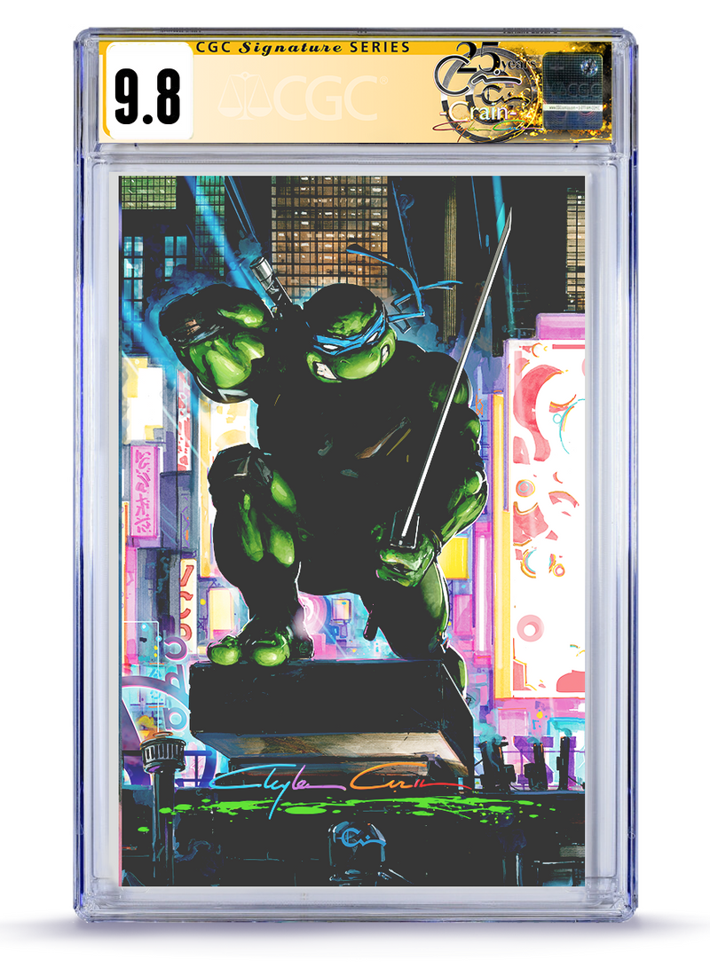 PREORDER: TMNT No. 2   CGC Signature Series Leonardo Murder Infinity Ooze Signature 9.8