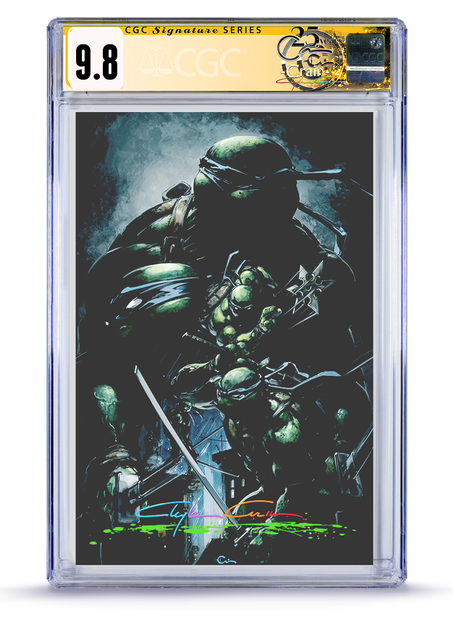 PREORDER: TMNT No. 9  Leonardo CGC Signature Series 9.8