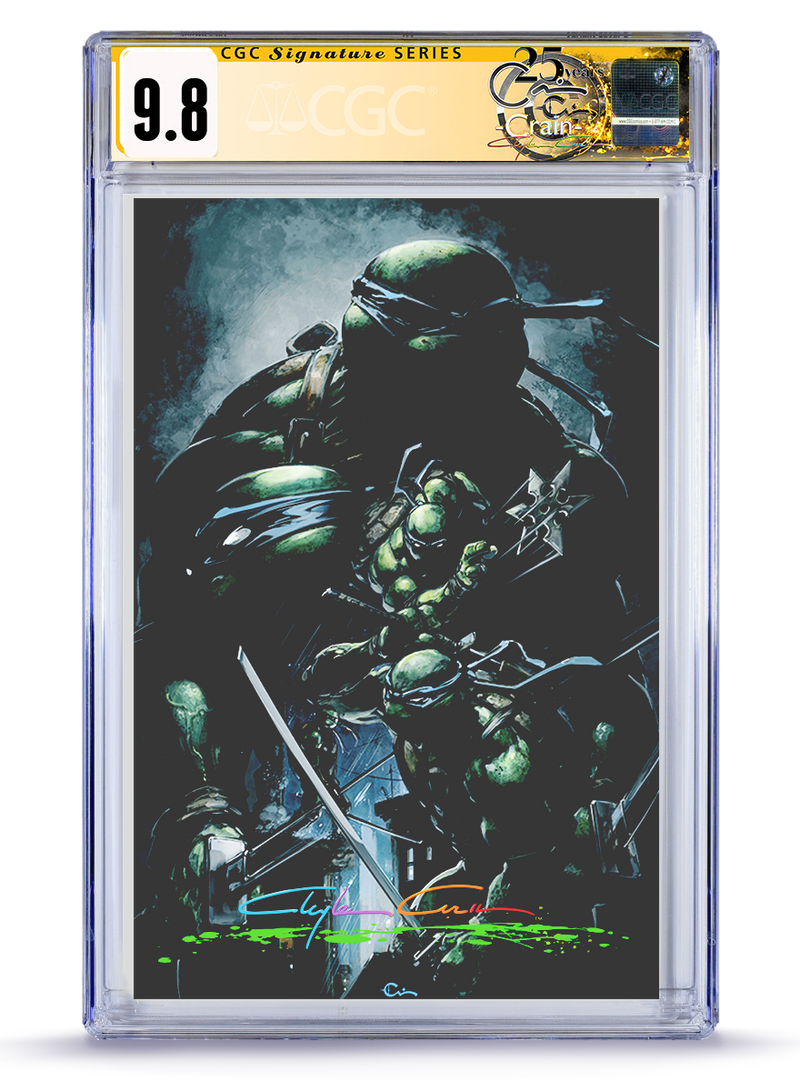PREORDER: TMNT No. 9  Leonardo CGC Signature Series 9.8