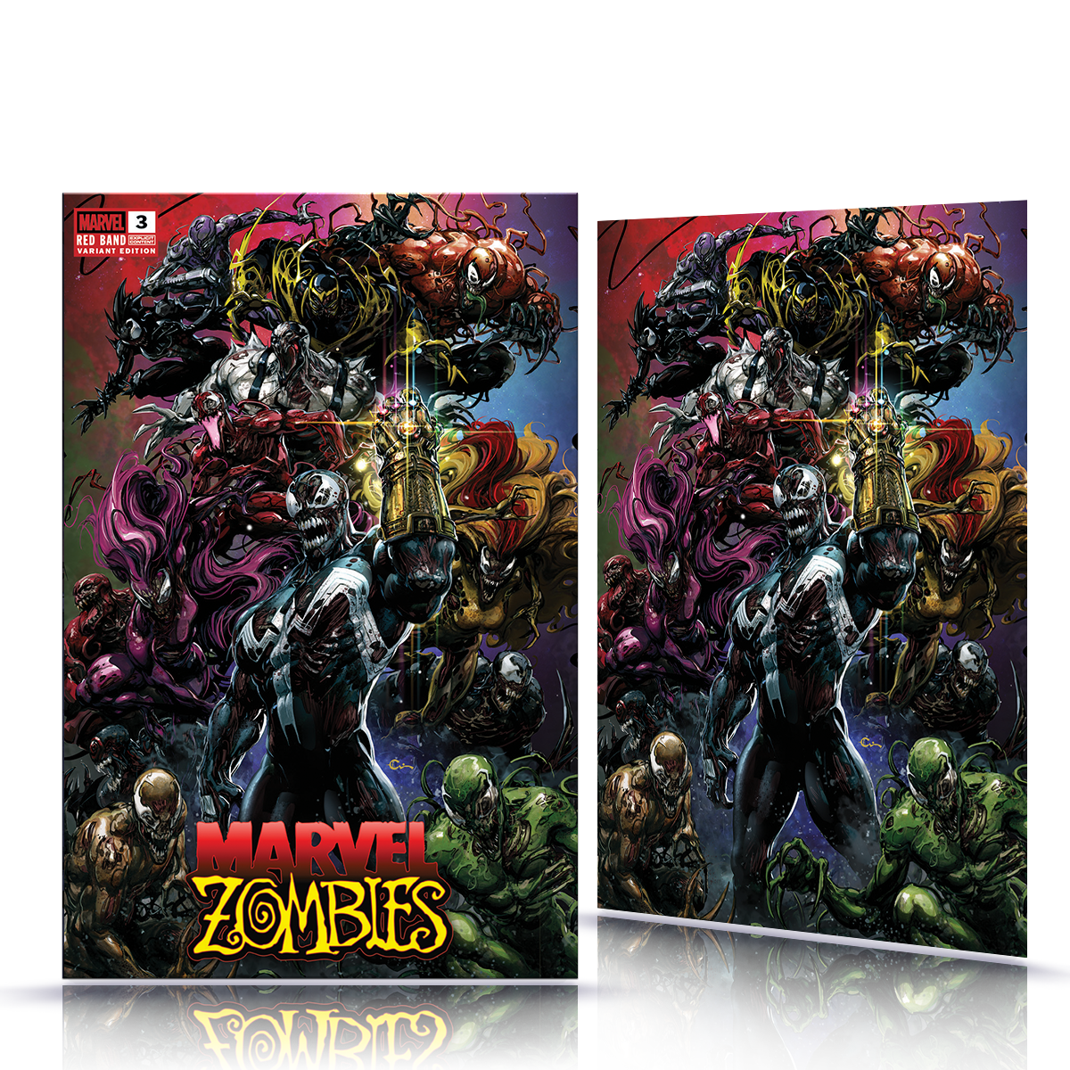 PREORDER: Marvel Zombies Red Band No. 3 Set w/COA – Clayton Crain PREORDER: Marvel Zombies Red Band No. 3 Set w/COA – Clayton Crain