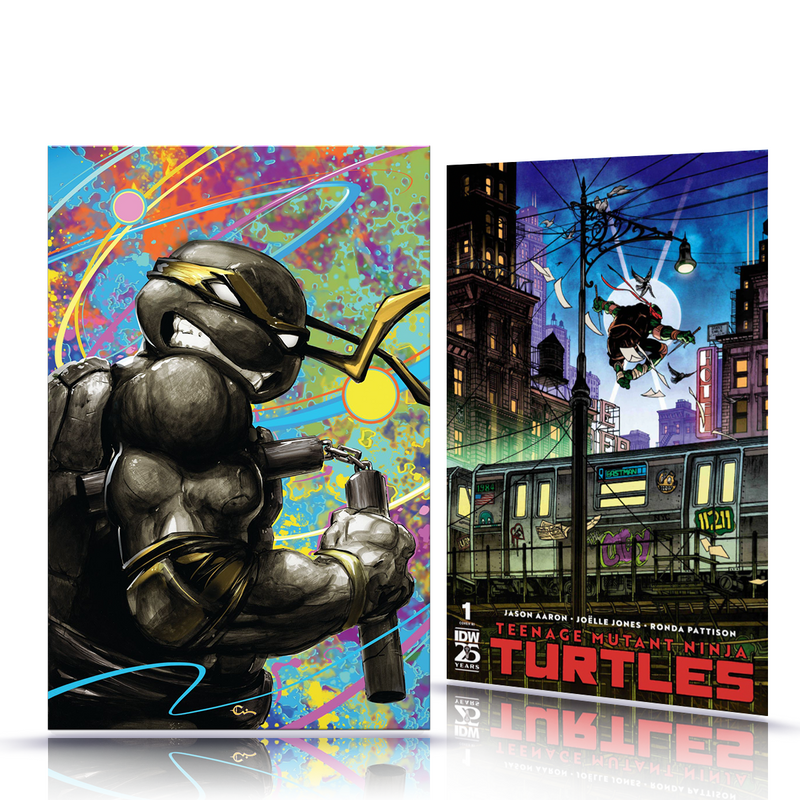 PREORDER: TMNT No. 1 Michelangelo Two Pack w/ 1:25