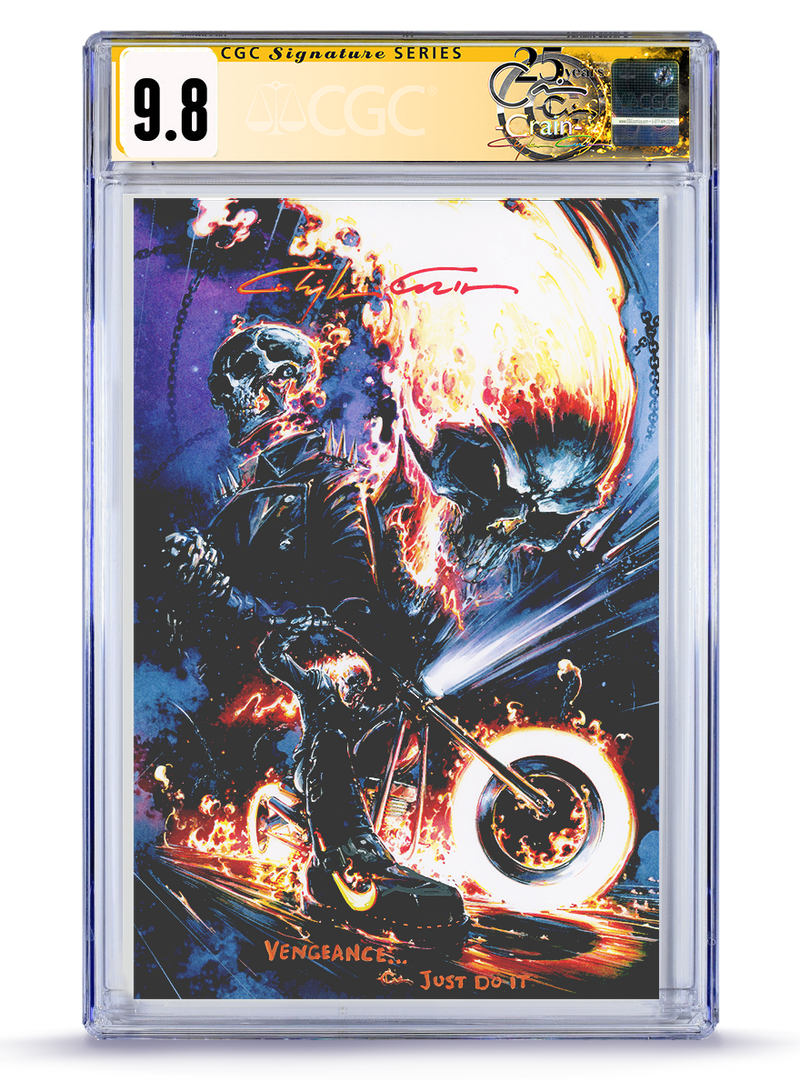 PREORDER: CGC Vengeance Just Do It Sneaker Head  Revision  Spirits of Vengeance No. 1 Virgin