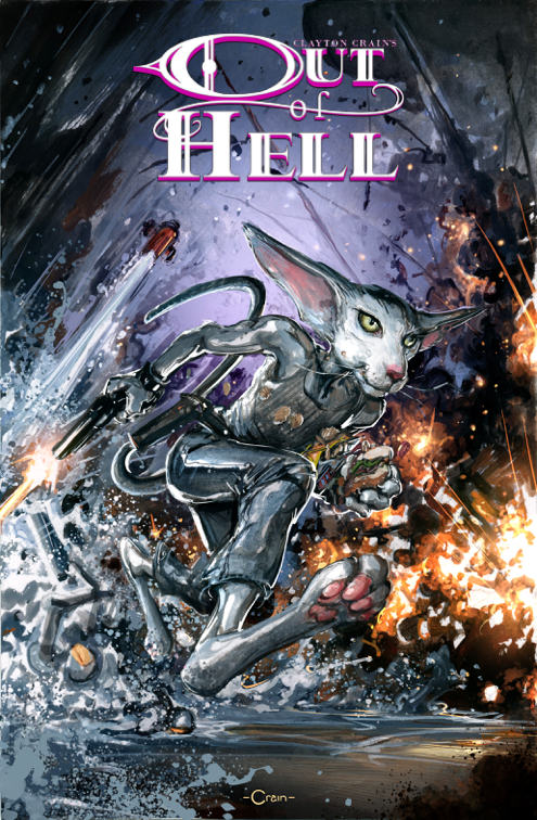 Out of Hell #1 cover option 3