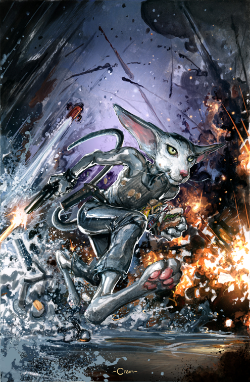 Out of Hell #1 cover option 4