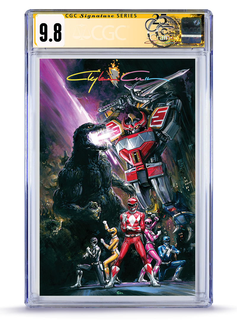 PREORDER: CGC Signature Series LTD 10 Power Ranger Remark Sigs Hand Numbered