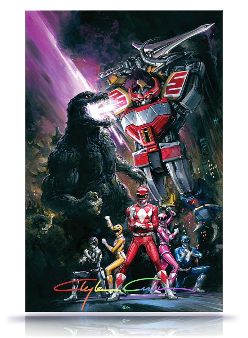 PREORDER: Power Rangers Vs Godzilla No. 1 Infinity Signature