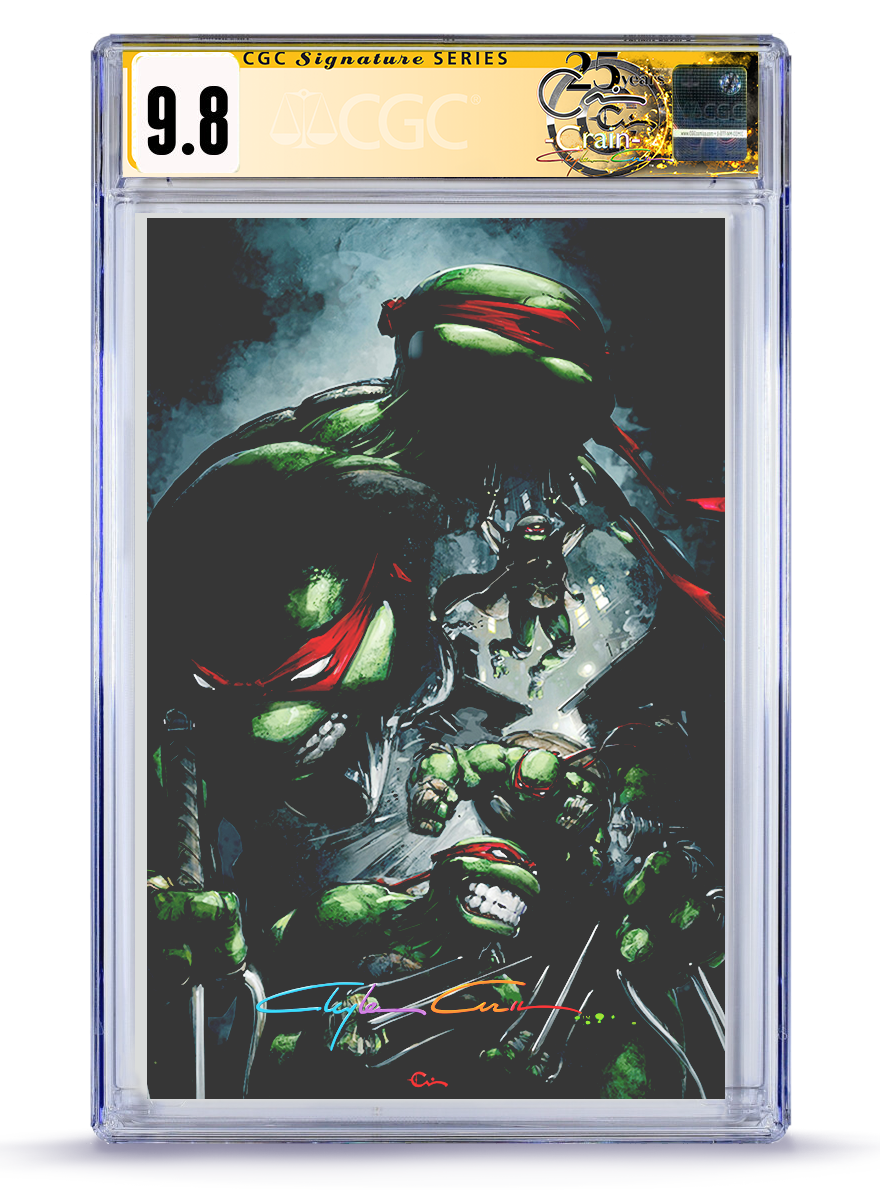 PREORDER: TMNT No. 9 Raphael  CGC Signature Series 9.8