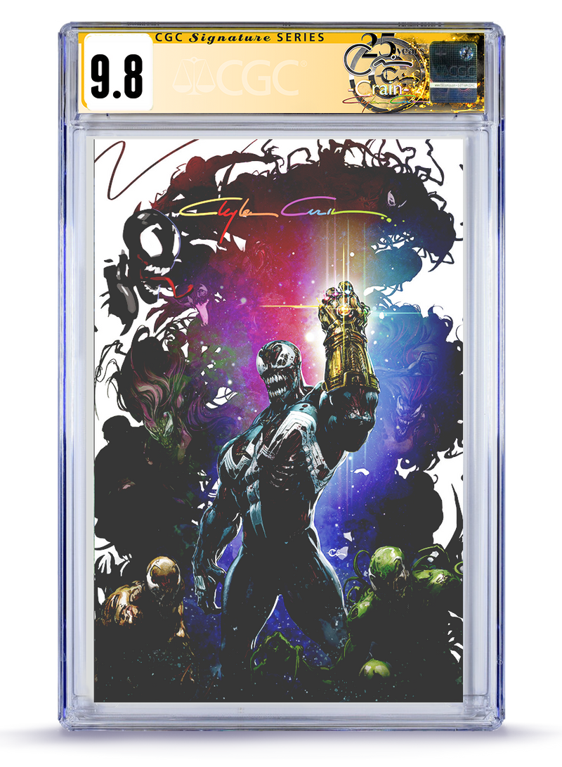 PREORDER: CGC Signature Venom Remarque  Marvel Zombies Red Band No. 3 Prelude to Power Variant All Art Ltd 500 w/COA