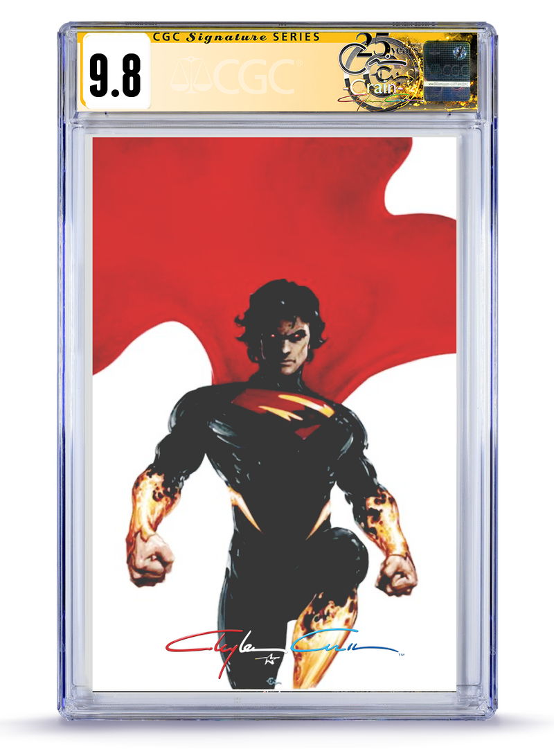 CGC Signature Series Infinity Signed  PREORDER: Trade Dress Absolute Superman No. 1