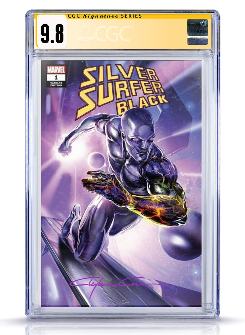 CGC  Classic  Signed Silver Surfer Black Trade Dress 9.8