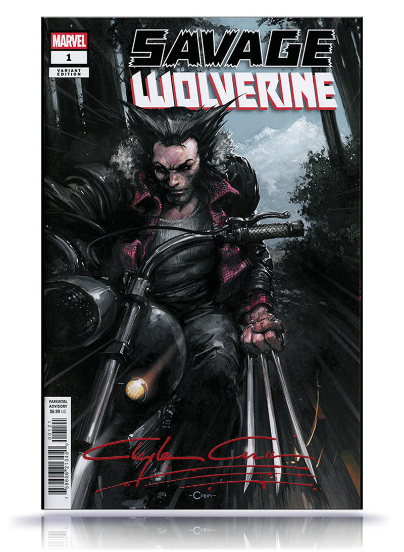 PREORDER: Savage Wolverine No. 1 Snikt Signature w/COA