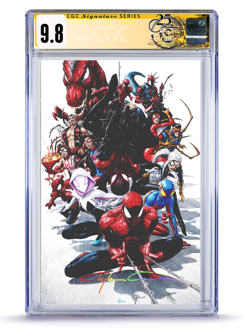 PREORDER: CGC Signature Series Spidey Quote Remark Limited to 6 Spider Society No. 1