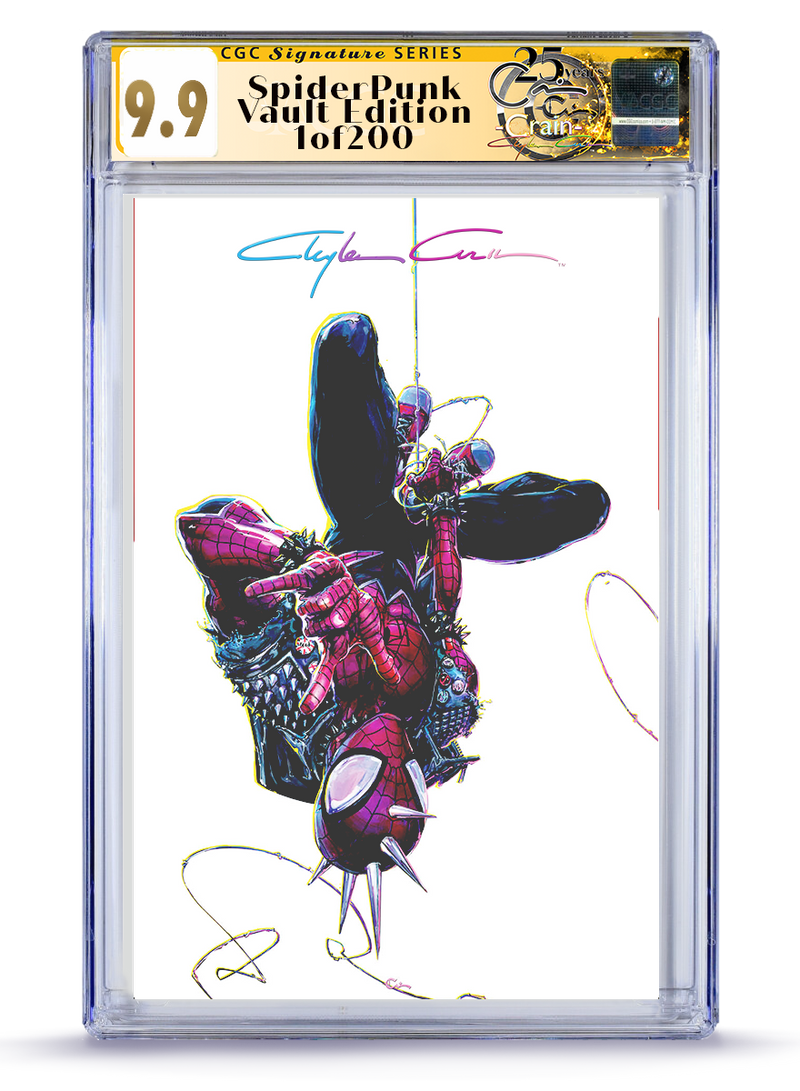 9.9 Vault Edition CGC Signature Series Spider-Punk Arms Race No. 1 Ltd 200