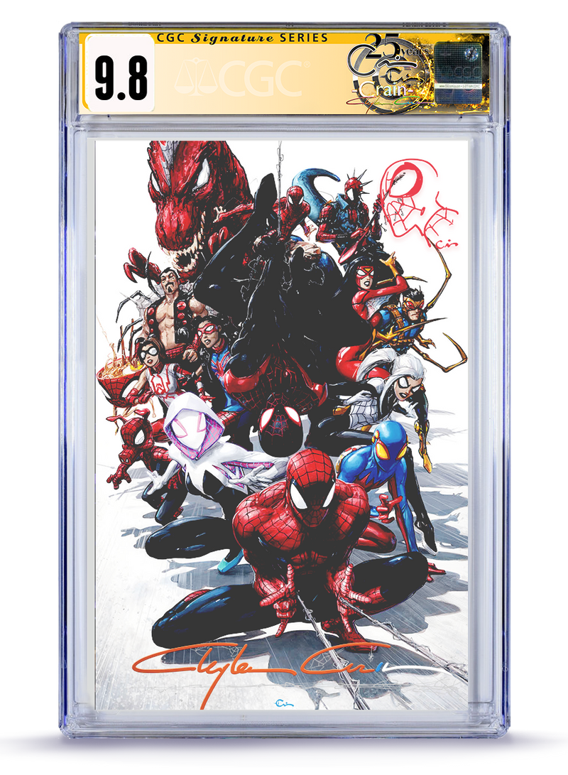 PREORDER: CGC Signature Series Spiderman Remark Spider Society No. 1