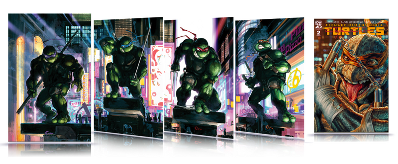 PREORDER: TMNT No. 2  Five Pack LTD to 300 1:75 Bermejo Incentive