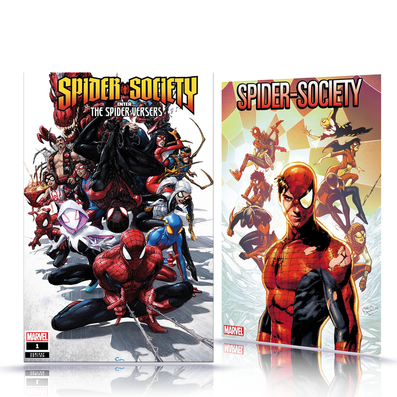 PREORDER: TWO PACK 1:25 + Spider-Society No 1 Trade Dress