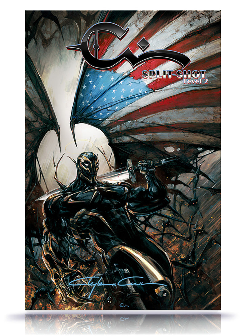 Classic Signature w/COA Split-Shot Level 2 Sketchbook 2nd Printing