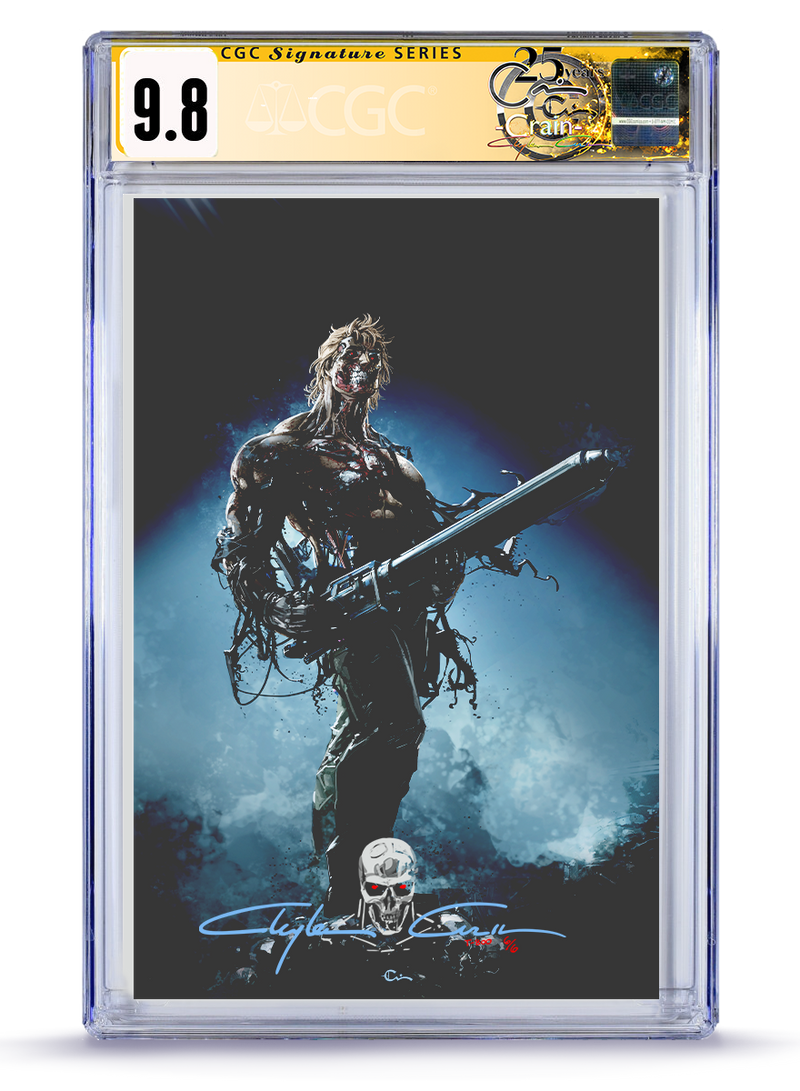 SECRET DROP!  CGC Signature Series T800 Remark Ltd 6 NYCC TERMINATOR 1984 Virgin