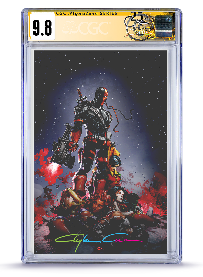 PREORDER: Fan Expo Boston Con Release Infinity (3color)  Signature CGC Signature Series Teen Titans No. 2