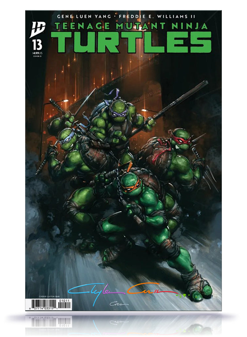 SIGNED W/ COA PREORDER: Trade Dress  TMNT No. 13