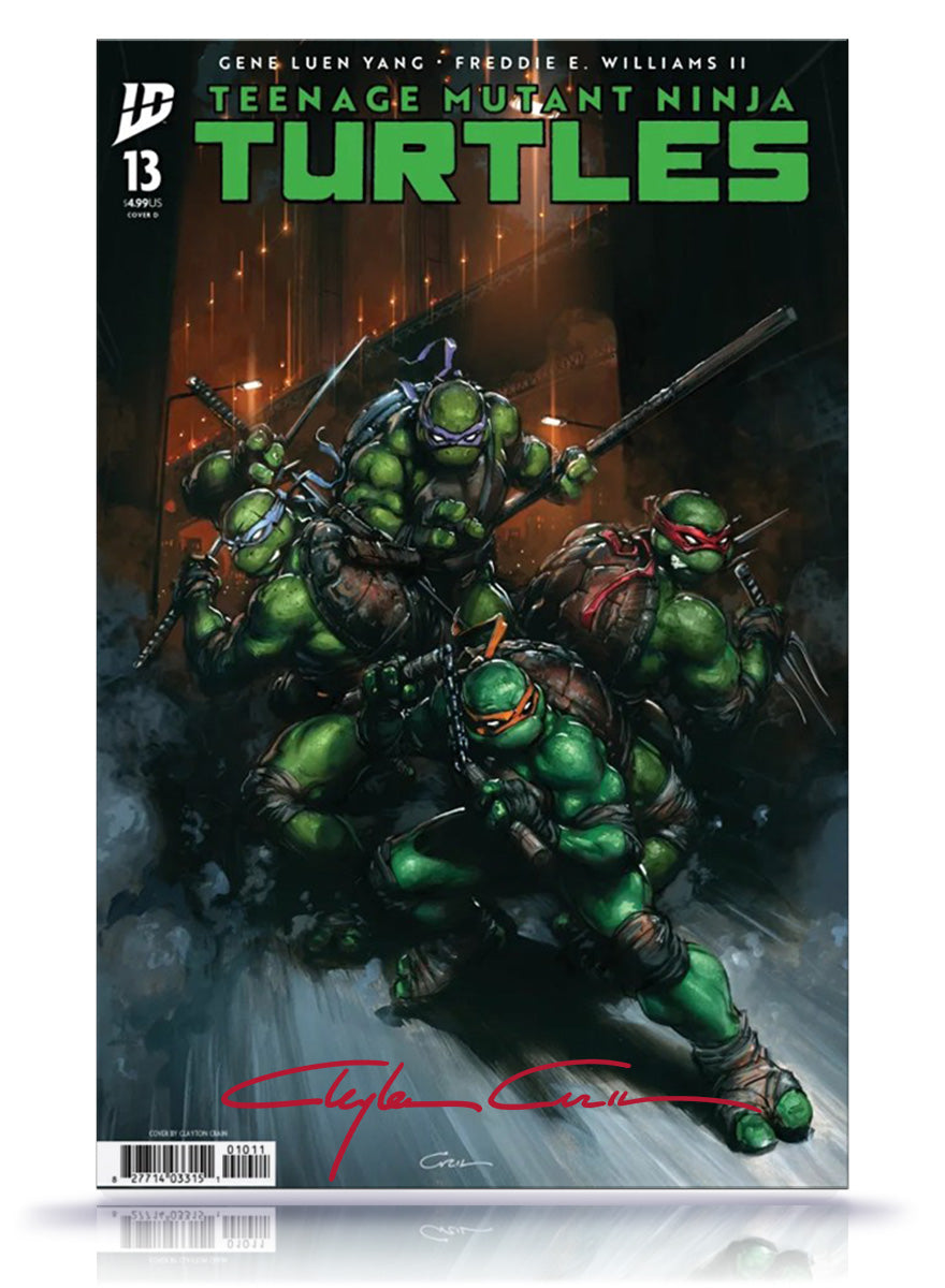 SIGNED W/ COA PREORDER: Trade Dress  TMNT No. 13