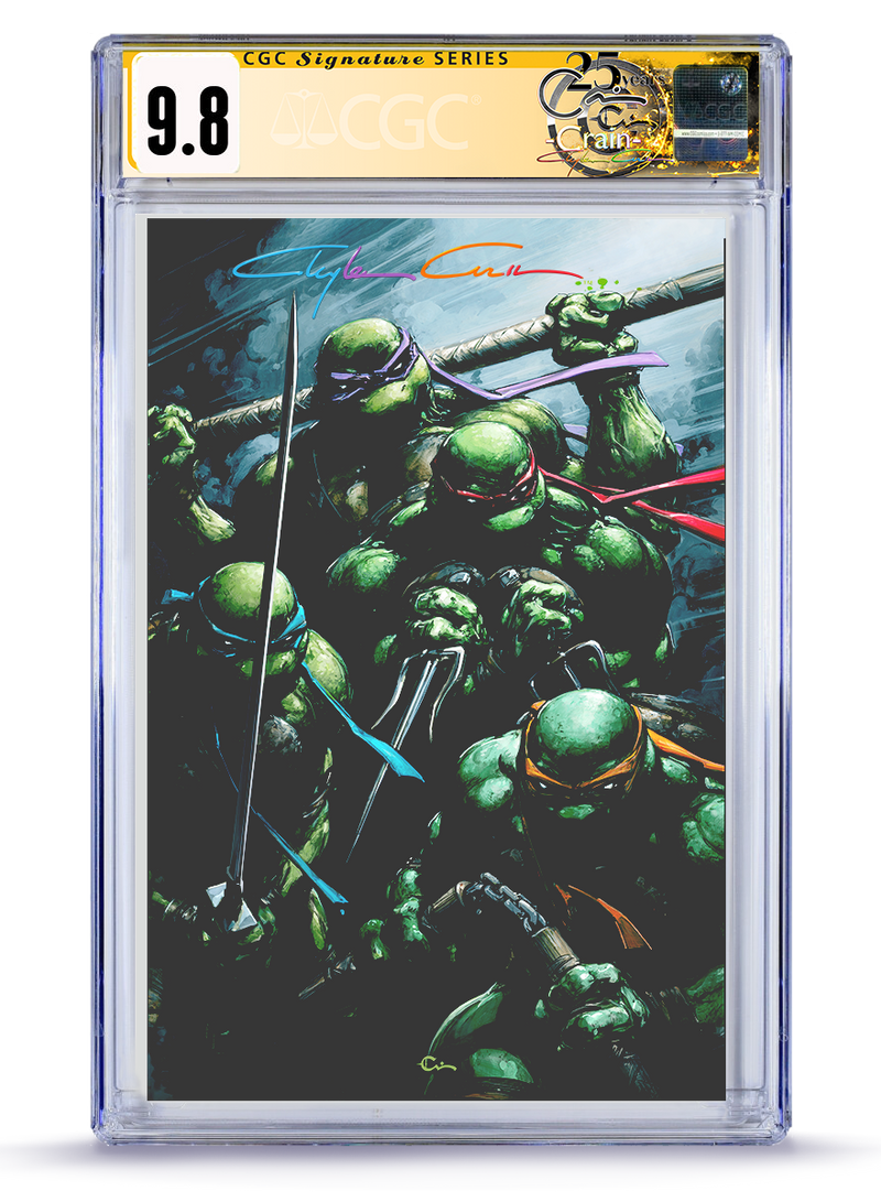 PREORDER: CGC Signature Series Infinity TMNT No. 7 Limited to 242 w/coa