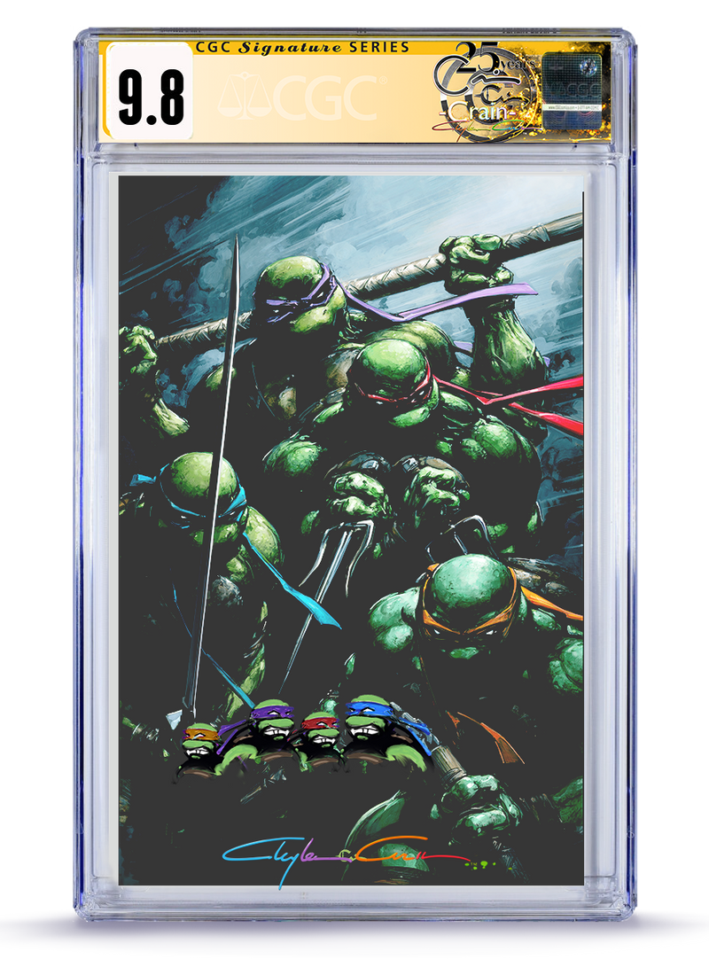 PREORDER: CGC Signature Series TURTLES Remark ONLY 1 TMNT No. 7 Limited to 242 w/coa