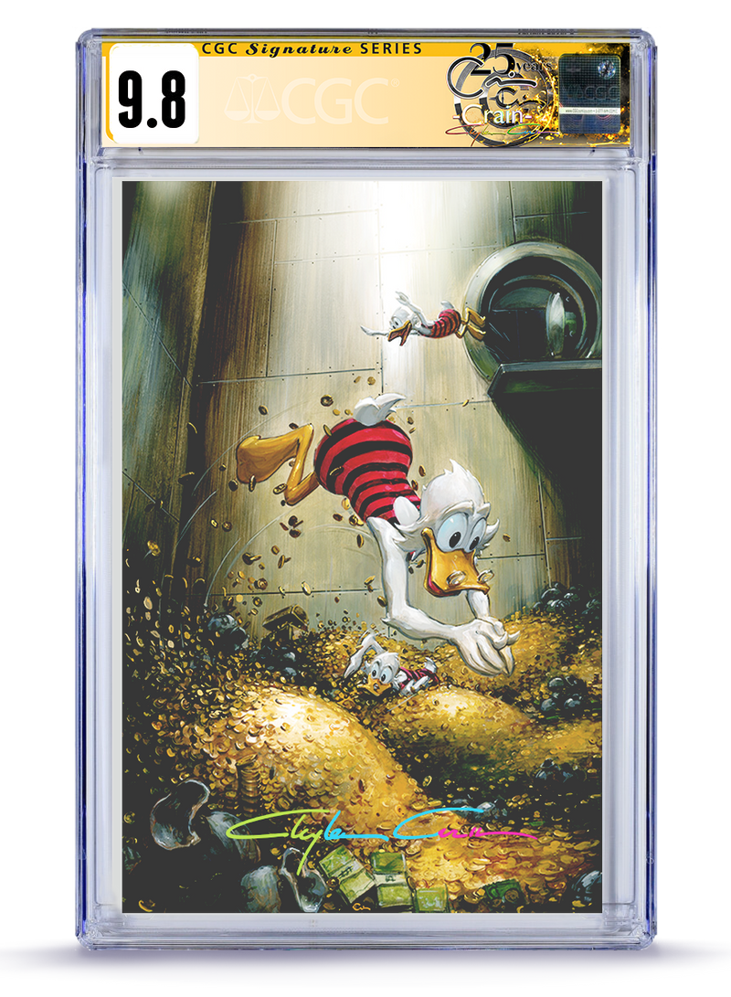 PREORDER: CGC Infinity (3color) DuckTales No. 5 Virgin Variant Limited to 300 Copies w/COA