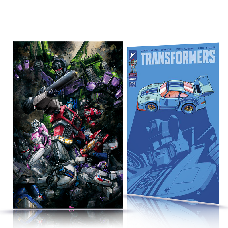 PREORDER: Transformers No. 20 Virgin Cover LTD 242 Two Pack 1:50 PARR