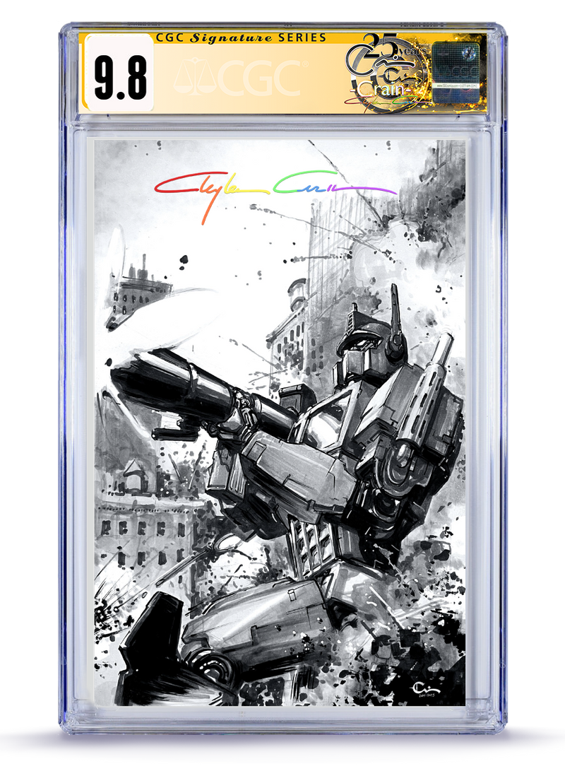 SURPRISE DROP! CGC Signature Series Infinity Signed w/Coa Transformers #1 7th Printing Ltd to 242 Copies