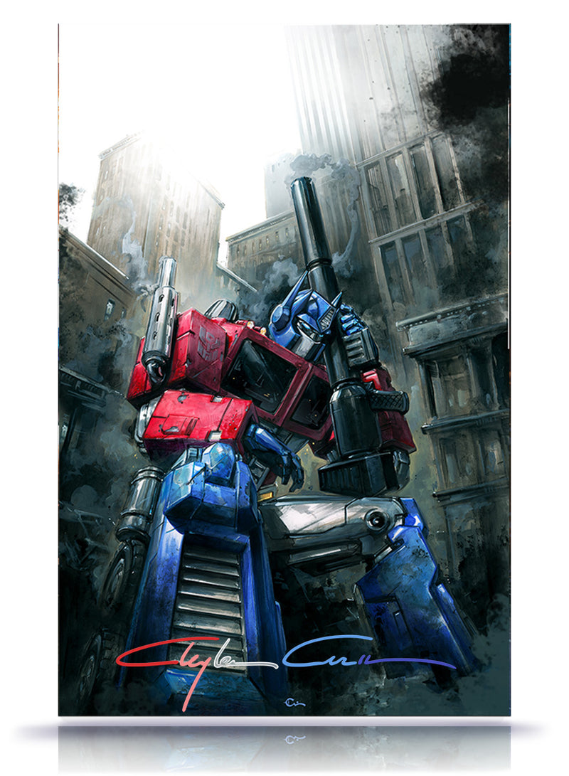 PREORDER:  NYCC Transformers 1 Patriotic Signature w/COA