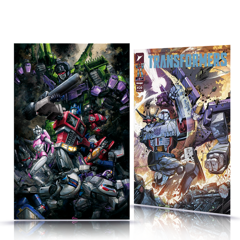 PREORDER: Transformers No. 20 Virgin Cover LTD 242 Two Pack 1:25 PORTER