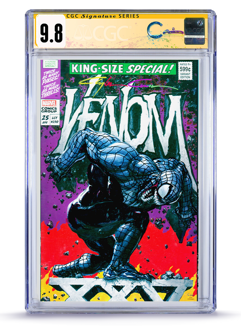 9.8 CGC  Venom No. 25 Revision