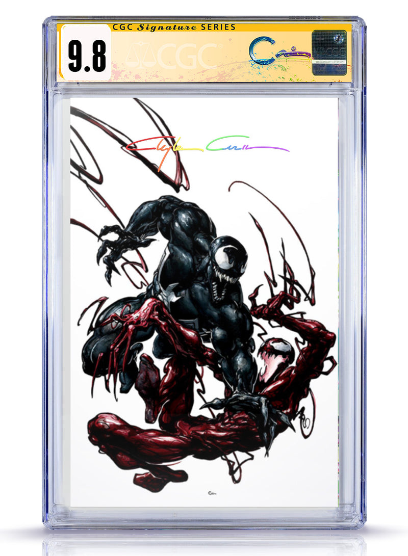 9.8 CGC  Infinity  Signed Venom 27