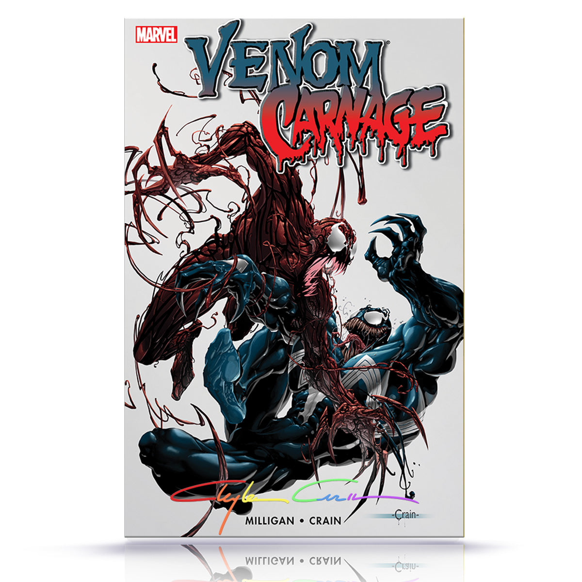 TRADEPAPERBACK Venom vs Carnage #1 Infinity Signed w/Coa