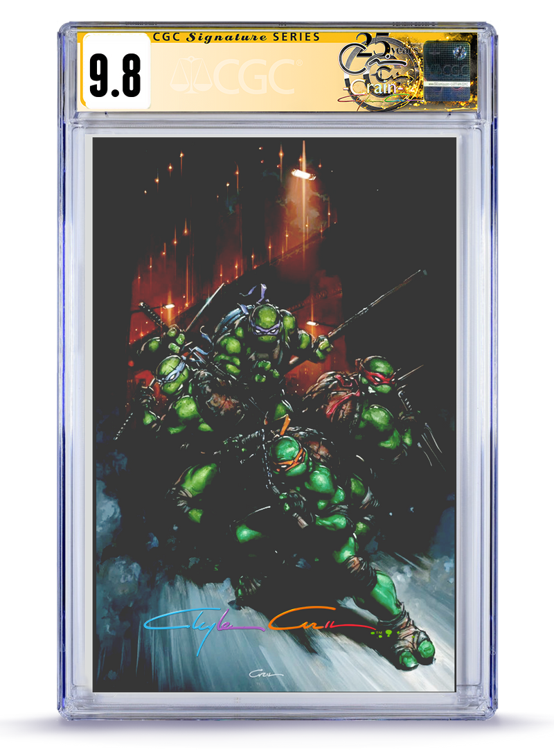 CGC Signature Series Infinity (3Color)  Signed  PREORDER: 1:50 Incentive Virgin TMNT No. 13