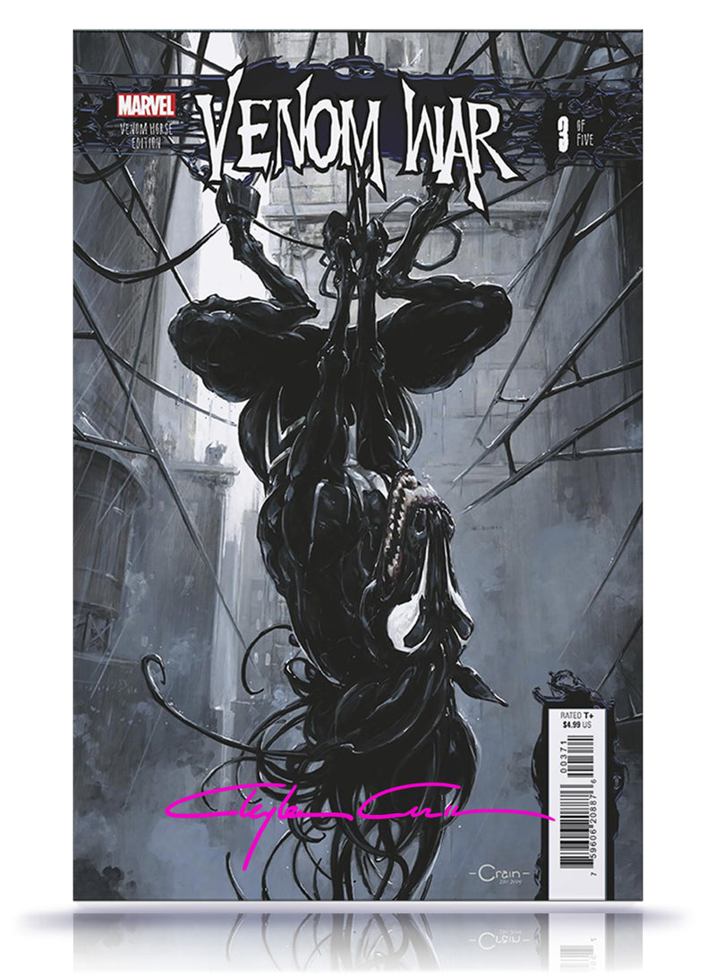 SIGNED W/ COA PREORDER: Venom War No. 3