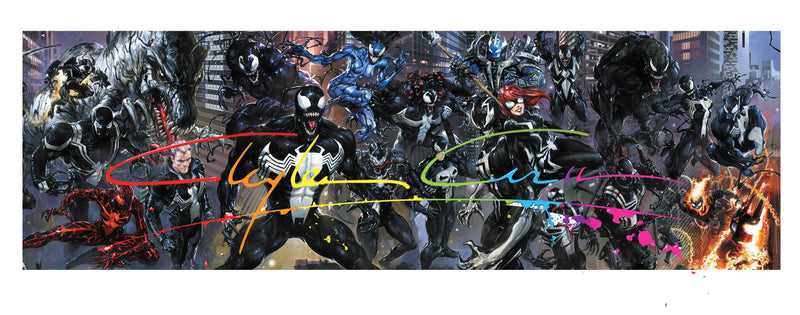 VenomVerse Ultimate Murder Infinity Edition Giclee Measures 36x12 Limited to 4