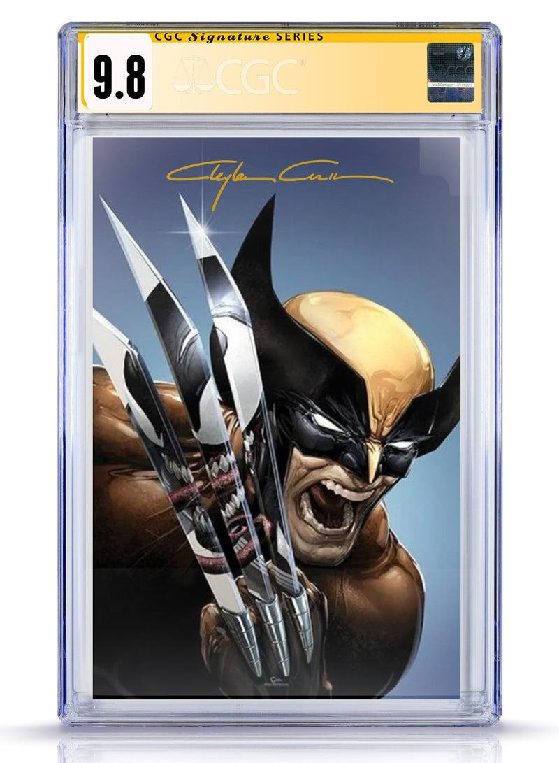 9.8 CGC  Classic Signed Wolverine No. 8 Virgin Variant