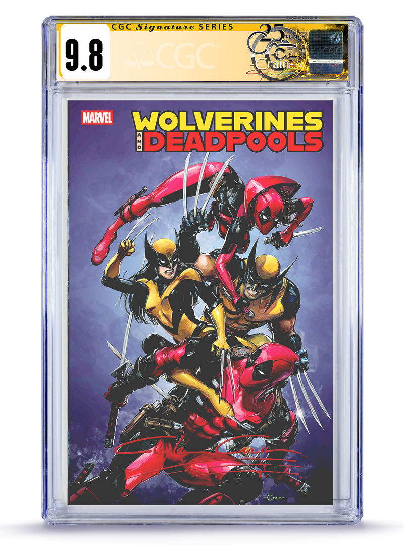 PREORDER: SIGNED W/ COA Wolverines & Deadpools No. 3