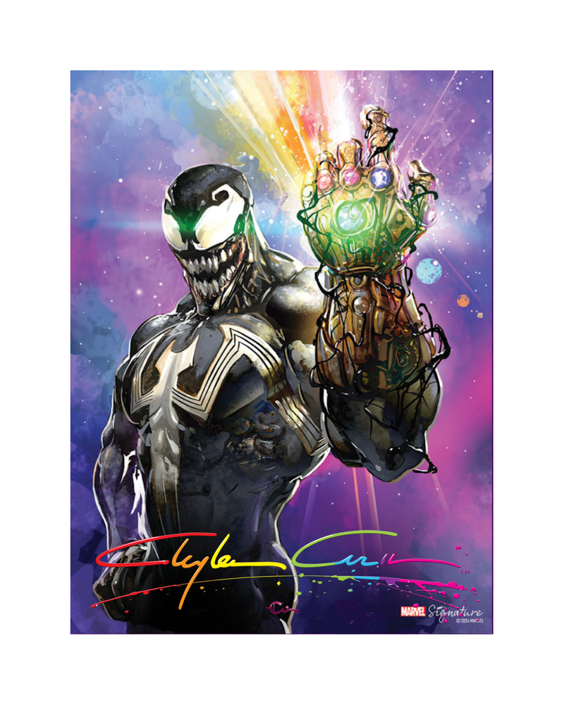 Colossal Murder Infinity Signed Marvel Signature Venom 7 Canvas Artist Edition Hand Numbered