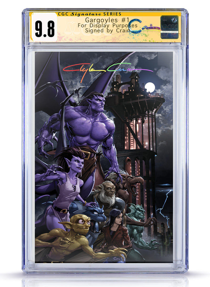 PREORDER CGC 9.8 w/Crain Label Infinity Gargoyles #1 Dusk Variant