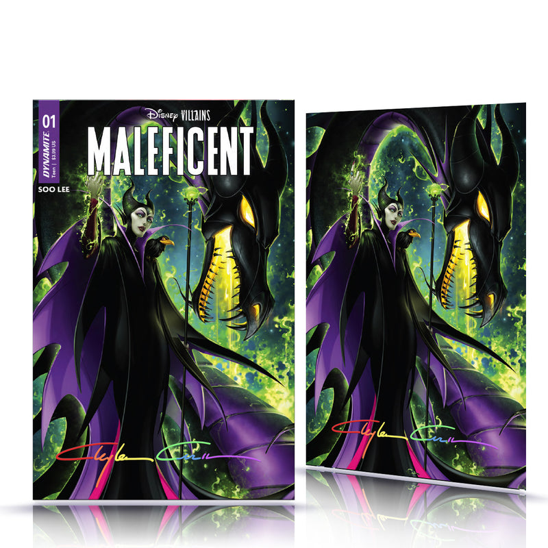 Infinity Signed Maleficent #1 Trade Dress/ Virgin Cover Set Limited to 250