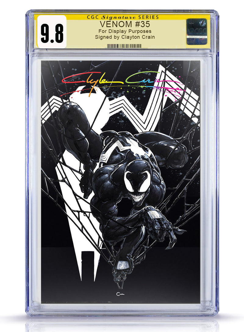 Murder Infinity CGC Signature Series 9.8 Venom #35 Black